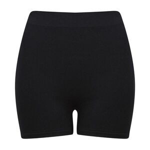 Tombo Womens/Ladies Seamless Shorts / Black